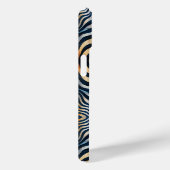 Gepersonaliseerde Levendige Zebra Strepen: Kleurri Case-Mate iPhone Case (Achterkant / Rechts)