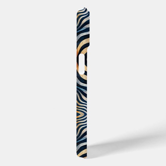 Gepersonaliseerde Levendige Zebra Strepen: Kleurri Case-Mate iPhone Case (Achterkant / Rechts)