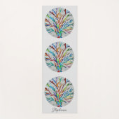 Gepersonaliseerde levensboom yogamat (Voorkant)