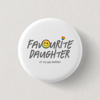 Gepersonaliseerde LGBTQ Favoriete Bondgenoot Ronde Button 3,2 Cm