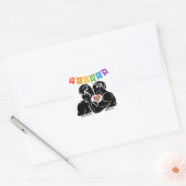 Gepersonaliseerde LGBTQ+ Sticker, Pride Sticker (Envelop)