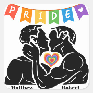 Gepersonaliseerde LGBTQ+ Sticker, Pride Sticker