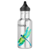 Gepersonaliseerde libel tumbler waterfles (Rechts)