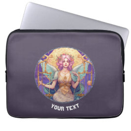 GEPERSONALISEERDE LIBRA ZODIAC TEKEN LAPTOP SLEEVE