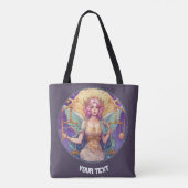 GEPERSONALISEERDE LIBRA ZODIAC TEKEN TOTE BAG (Achterkant)
