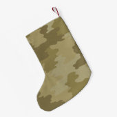 Gepersonaliseerde lichte kerstinslag in de Camoufl Kleine Kerstsok (Achterkant (Hangend))