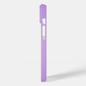 Gepersonaliseerde lichte violette radiale textuur Case-Mate iPhone case (Achterkant / Links)