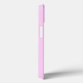 Gepersonaliseerde lichtroze radiale textuur Case-Mate iPhone case (Achterkant / Rechts)