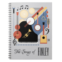 Gepersonaliseerde Liedboek Bauhaus Band