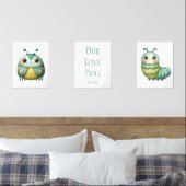 Gepersonaliseerde Liefde Bug Kever Childs Room Pri Muurkunst Sets (Slaapkamer)