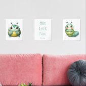 Gepersonaliseerde Liefde Bug Kever Childs Room Pri Muurkunst Sets (Woonkamer)