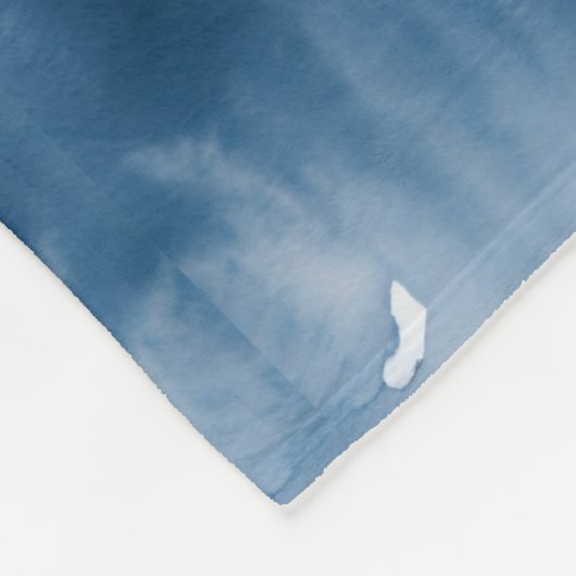 Gepersonaliseerde liefde faalt nooit Christelijk Fleece Deken (Hoek)