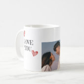 Gepersonaliseerde liefde & herinneringen Collage M Koffiemok (Voorkant links)