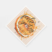 Gepersonaliseerde liefde in het First Spritz Vrijg Servet (Hoek)