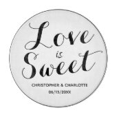 Gepersonaliseerde liefde is zoet snijplank (Voorkant)