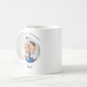Gepersonaliseerde liefde je opa foto koffiemok (Voorkant links)