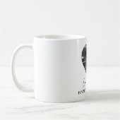 Gepersonaliseerde liefde je vader foto Mok | Hart  (Links)