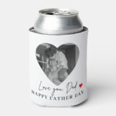 Gepersonaliseerde liefde je vader foto | Vaderdag  Blikjeskoeler (Blikje Voorkant)