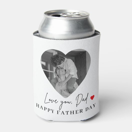 Gepersonaliseerde liefde je vader foto | Vaderdag  Blikjeskoeler (Blikje Voorkant)