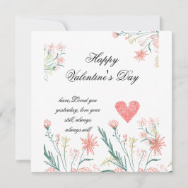 Gepersonaliseerde liefde Kaart van uw Valentijn