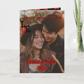 Gepersonaliseerde LIEFDE met Aangepaste Foto & Ber Kaart (Voorkant)