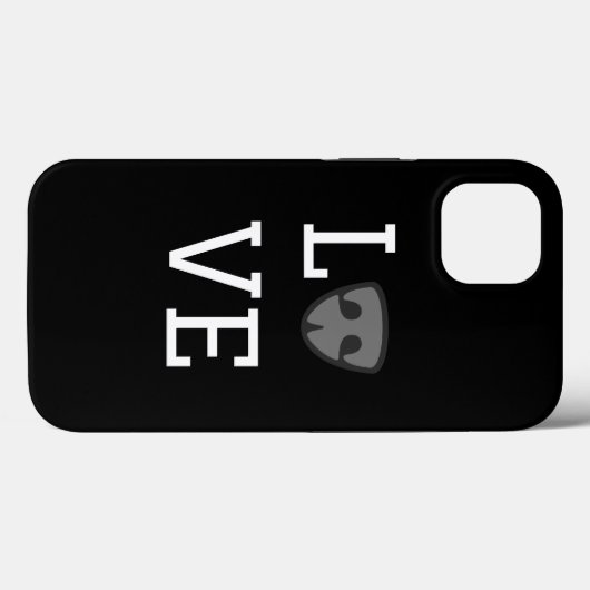 Gepersonaliseerde liefde met schattige hondenneus, Case-Mate iPhone case (Achterkant (horizontaal))