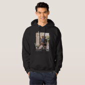 Gepersonaliseerde liefde paar foto hoodie (Voorkant volledig)