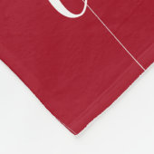 Gepersonaliseerde liefde paar namen harten deken (Hoek)