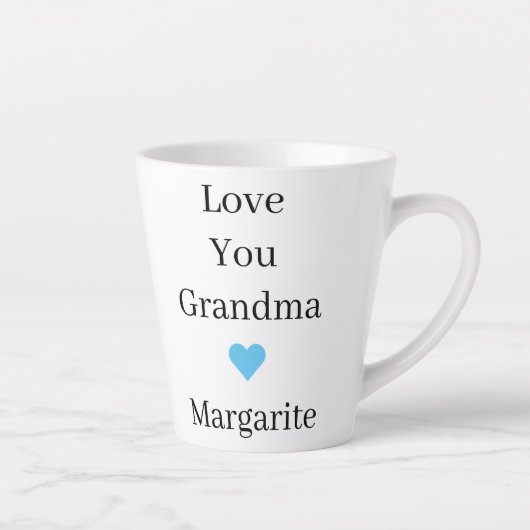 Gepersonaliseerde liefde Papap Latte Mok (Rechts)