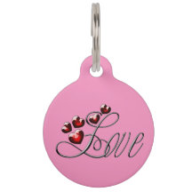 Gepersonaliseerde liefde - Red Gem Hearts