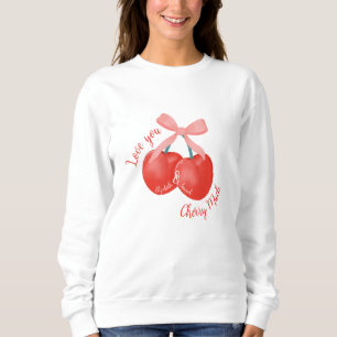 Gepersonaliseerde Liefde u Cherry veel kersen & bo Trui