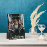 Gepersonaliseerde liefde U Mimi Foto handgeschreve Fotoplaat<br><div class="desc">Vier Mimi met deze gepersonaliseerde "Love You Mimi"-fotoplaquette, met elegante handgeschreven typografie en een gekoesterde foto. Deze plaquette is een prachtige manier om speciale herinneringen weer te geven, met aanpasbare tekst om het echt uniek te maken. Ideaal voor verjaardagen, feestdagen of gewoon om uw waardering te shows, deze aandenken plaquette...</div>