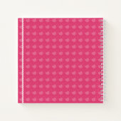 Gepersonaliseerde liefde voor altijd Valentijnsdag Notitieboek (Achterkant)