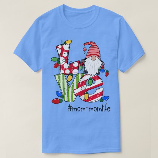 Gepersonaliseerde liefde voor moederMomlife Snoep  T-shirt (Design voorkant)