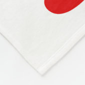 Gepersonaliseerde liefdesdeken met de foto van je  fleece deken (Hoek)