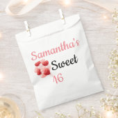 Gepersonaliseerde liefhebber 16-jarige handtassen bedankzakje (Geknipt)