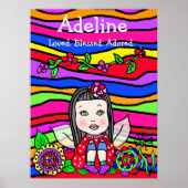 Gepersonaliseerde liefhebber, zegelbaar en aangepa poster (Voorkant)