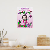 Gepersonaliseerde liefhebber, zegelbaar en aangepa poster (Keuken)