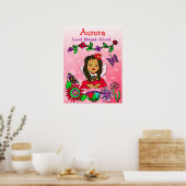 Gepersonaliseerde liefhebber, zegelbaar en aangepa poster (Keuken)