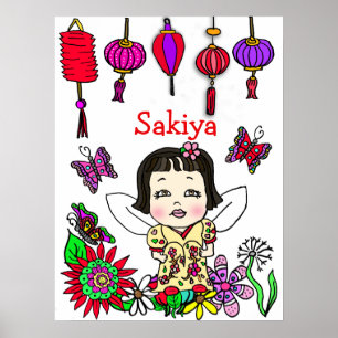 Gepersonaliseerde liefhebber, zegelbaar en aangepa poster