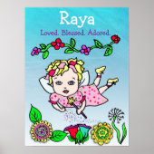 Gepersonaliseerde liefhebber, zegelbaar en aangepa poster (Voorkant)