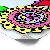 Gepersonaliseerde liefhebber, zegelbaar en aangepa poster (Hoek)