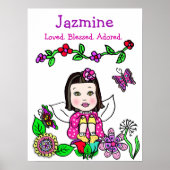 Gepersonaliseerde liefhebber, zegelbaar en aangepa poster (Voorkant)