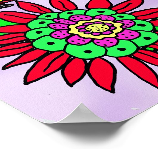 Gepersonaliseerde liefhebber, zegelbaar en aangepa poster (Hoek)