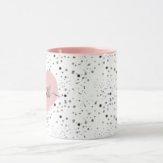 Gepersonaliseerde lievelingsmok mok (Midden)