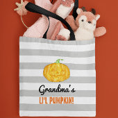 Gepersonaliseerde Lil Pumpkin Halloween Tas