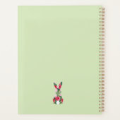 Gepersonaliseerde Limoen Paashaas Planner (Achterkant)