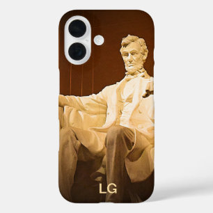 Gepersonaliseerde Lincoln Memorial Apple iPhone Ca 16 Hoesje