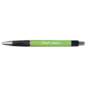 Gepersonaliseerde Linggroene gemarmerde kunst Pen (Voorkant)