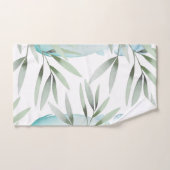 Gepersonaliseerde Lion waterverf Bad Handdoek (Handdoek)